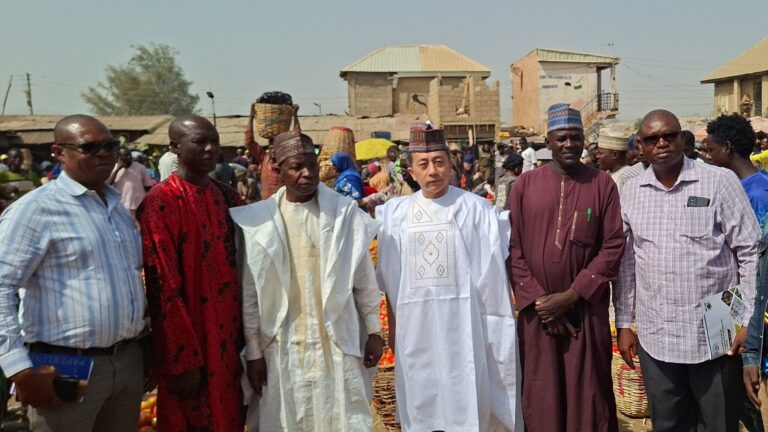 Market Sensitization and Orientation Mark First Phase of Al Photo-Base Assessment Food Loss Pilot in Jos.